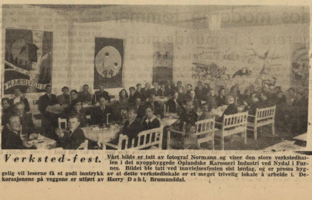 Fest ved nyåpning etter brannen