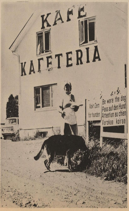 Linnea Sandbakken og schæferen